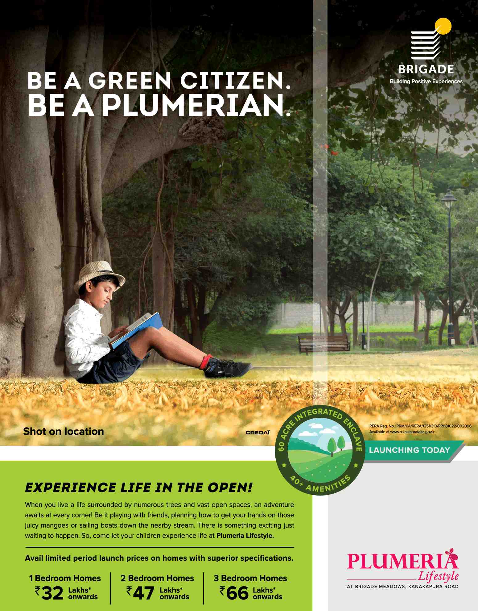 Avail limited period launch prices with superior specification at Brigade Meadows Plumeria in Bangalore